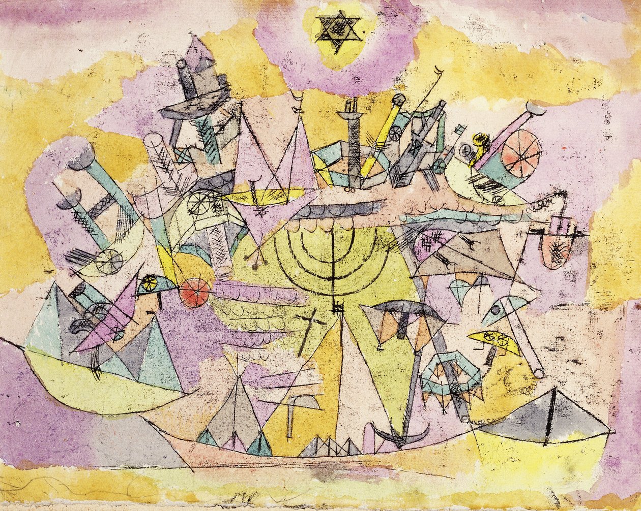 Epäonniset alukset; Laivojen pääsiäinen tekijältä Paul Klee