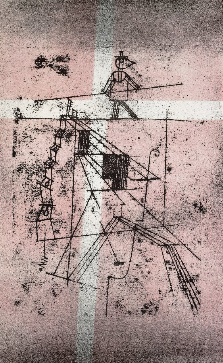 Equilibrista; Seiltanzerfinnish tekijältä Paul Klee
