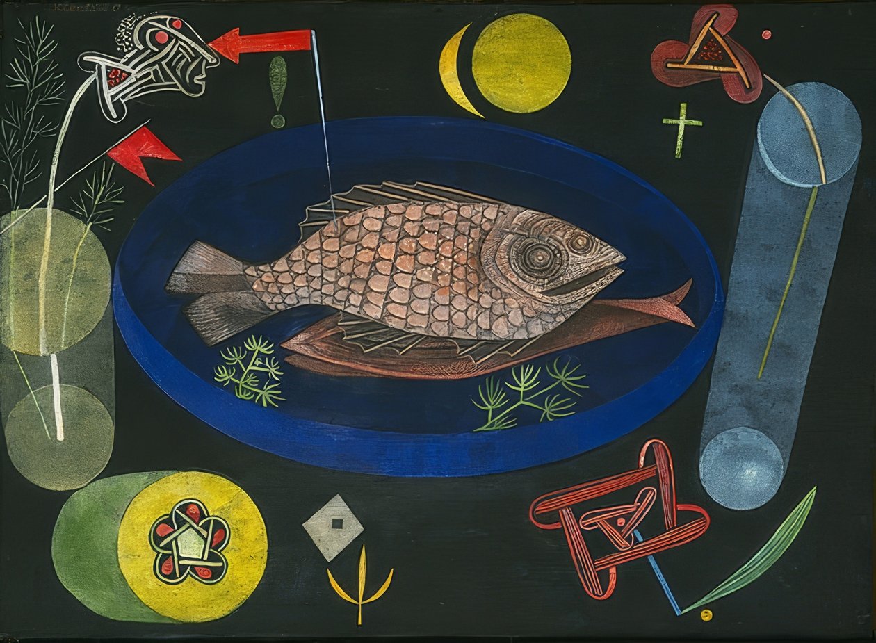Kalalle. 1926 tekijältä Paul Klee