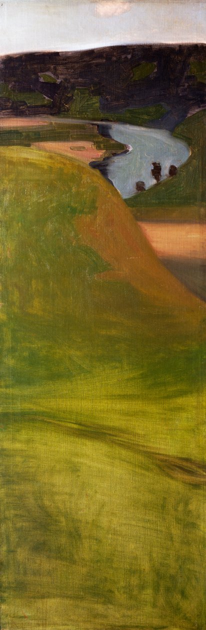 Nimetön (Aare maisema) tekijältä Paul Klee