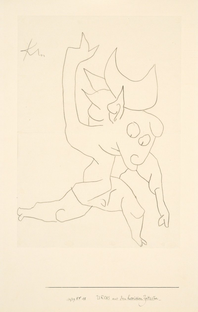 Urchs sankariajalta, 1939. tekijältä Paul Klee