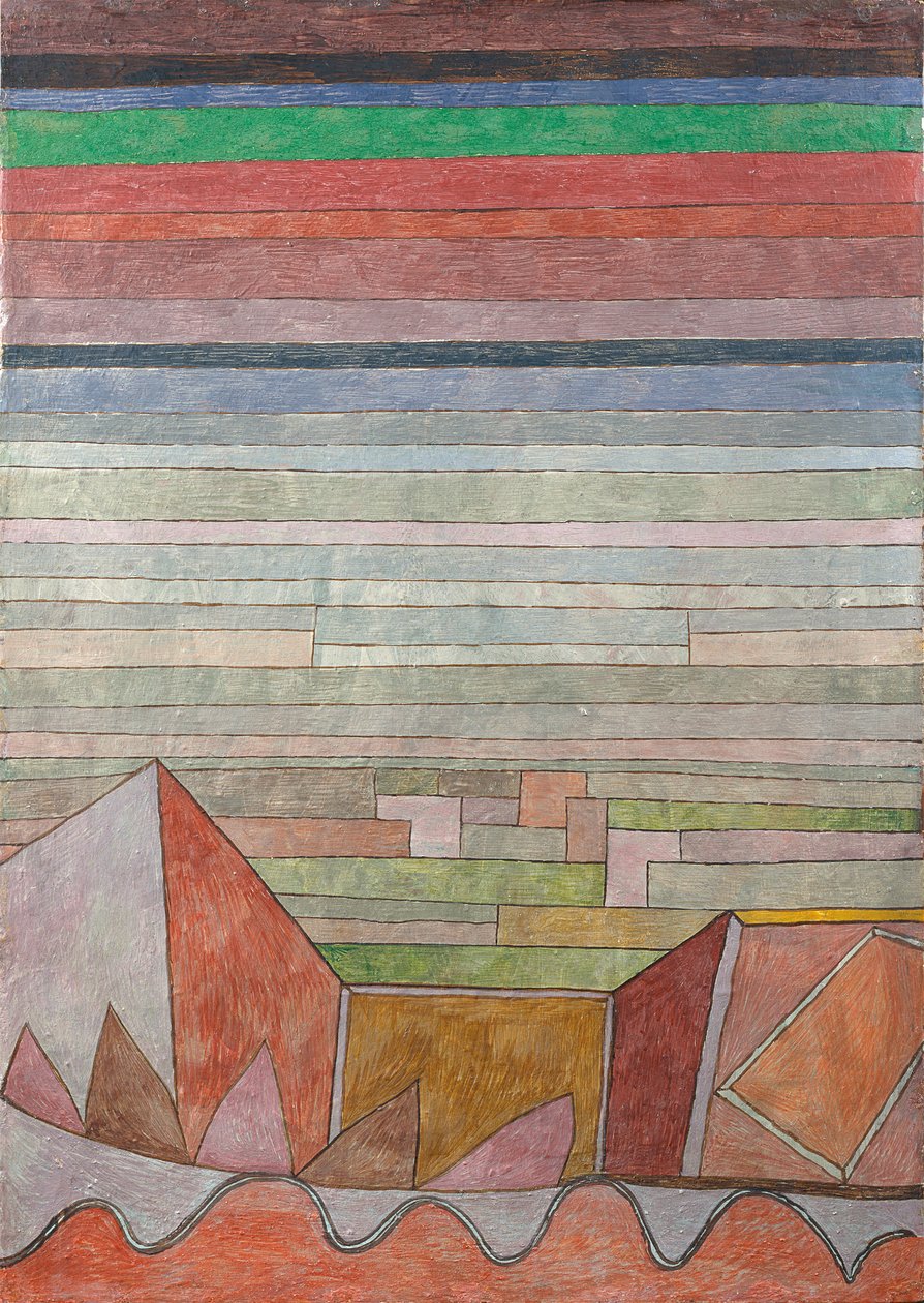 Näkymä hedelmälliseen maahan tekijältä Paul Klee