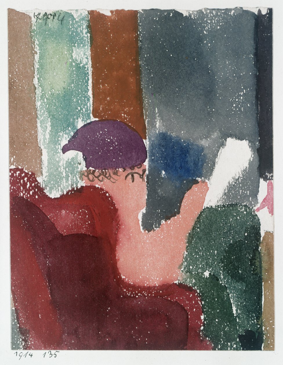 Violetti lippalakki tekijältä Paul Klee