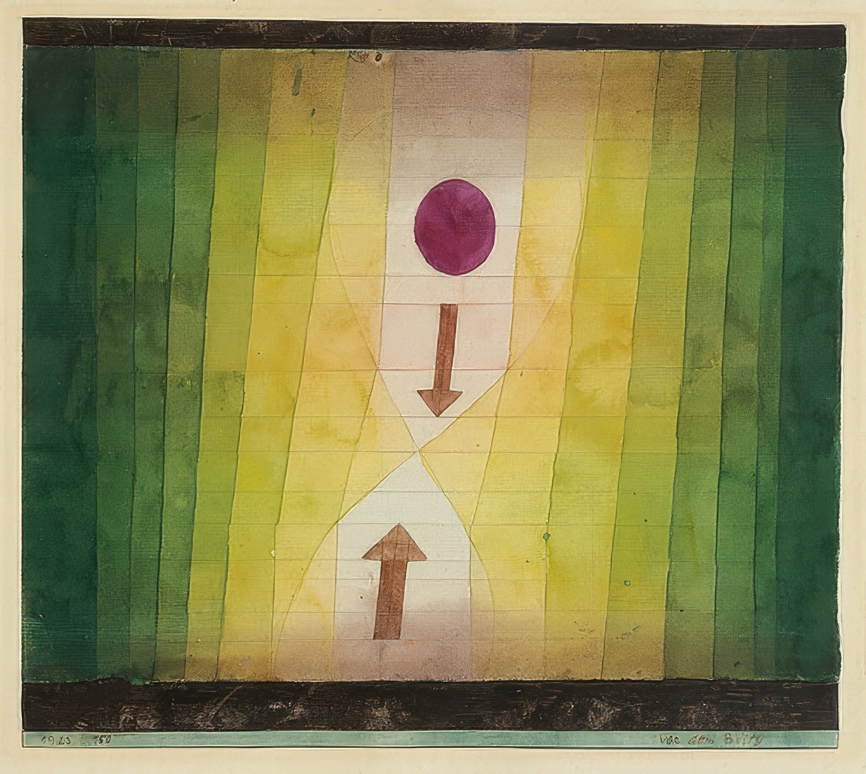 Ennen salamaa. 1923,150 tekijältä Paul Klee