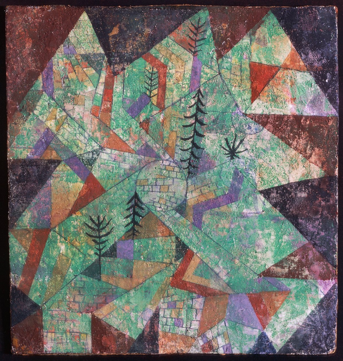 metsän rakentaminen tekijältä Paul Klee