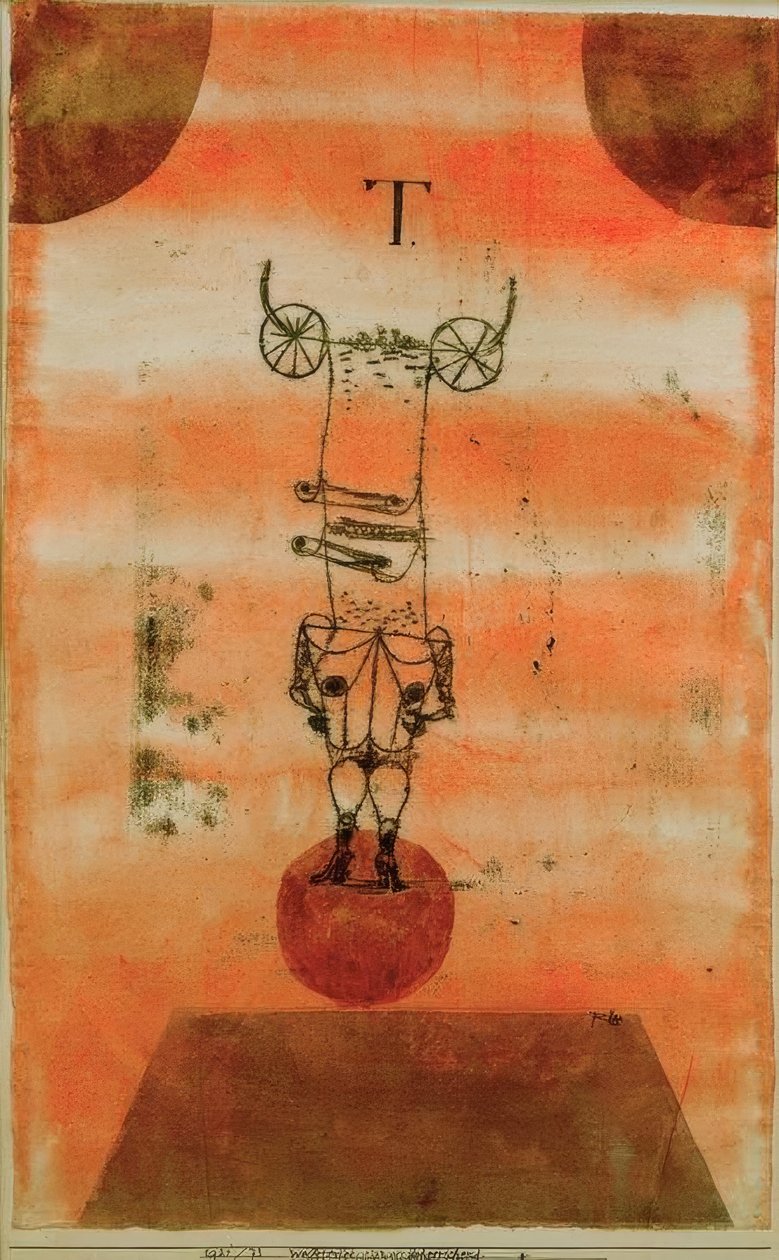 Weibsteufel, die Welt beherrschend tekijältä Paul Klee