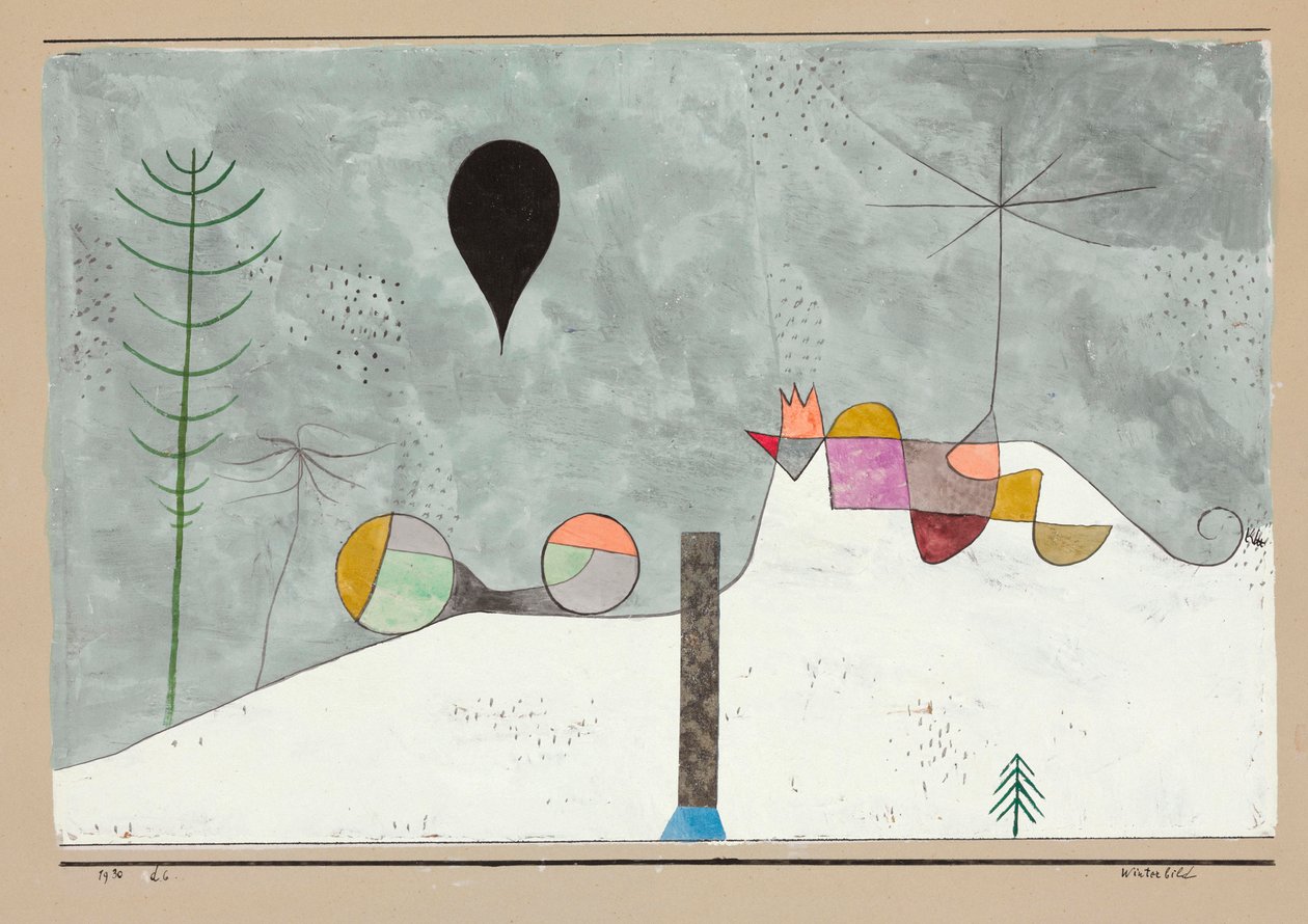 Talvi kuva tekijältä Paul Klee