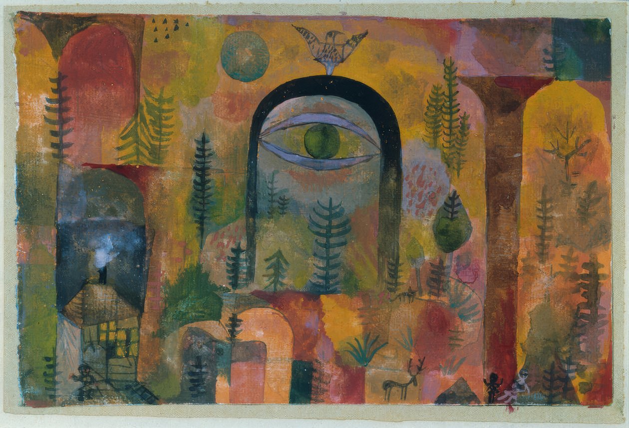 Kotkan kanssa tekijältä Paul Klee