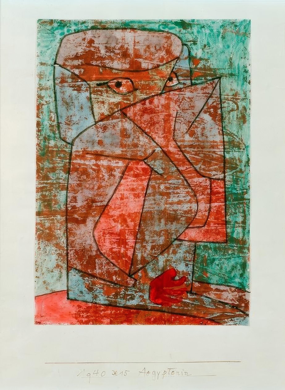 Ägypterin tekijältä Paul Klee