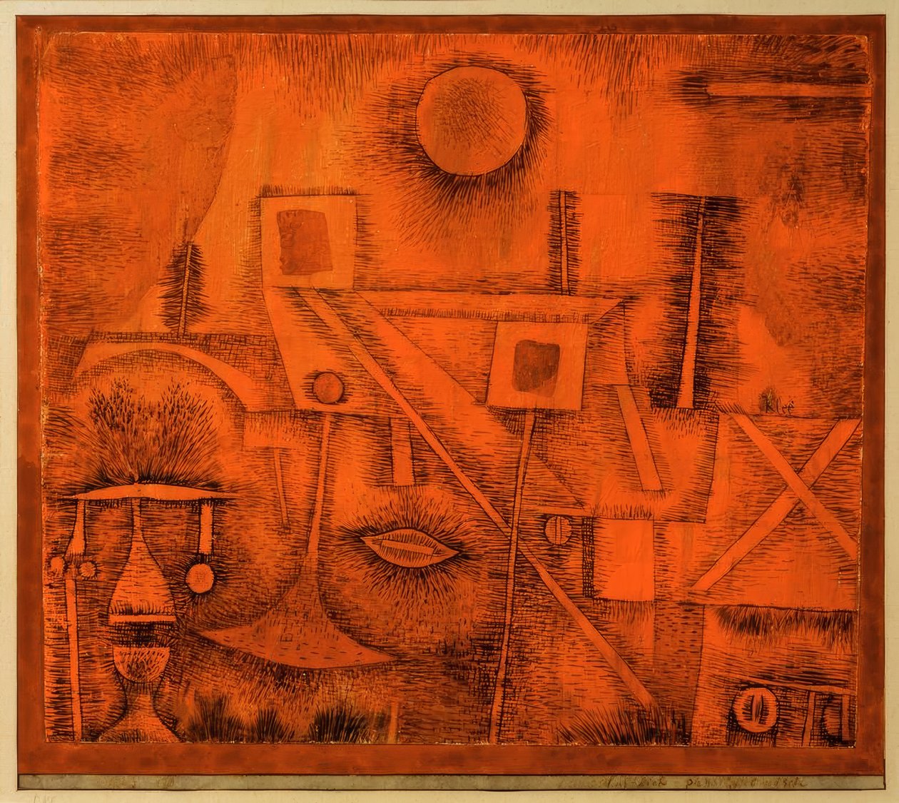 landschaftlich-physiognomisch tekijältä Paul Klee