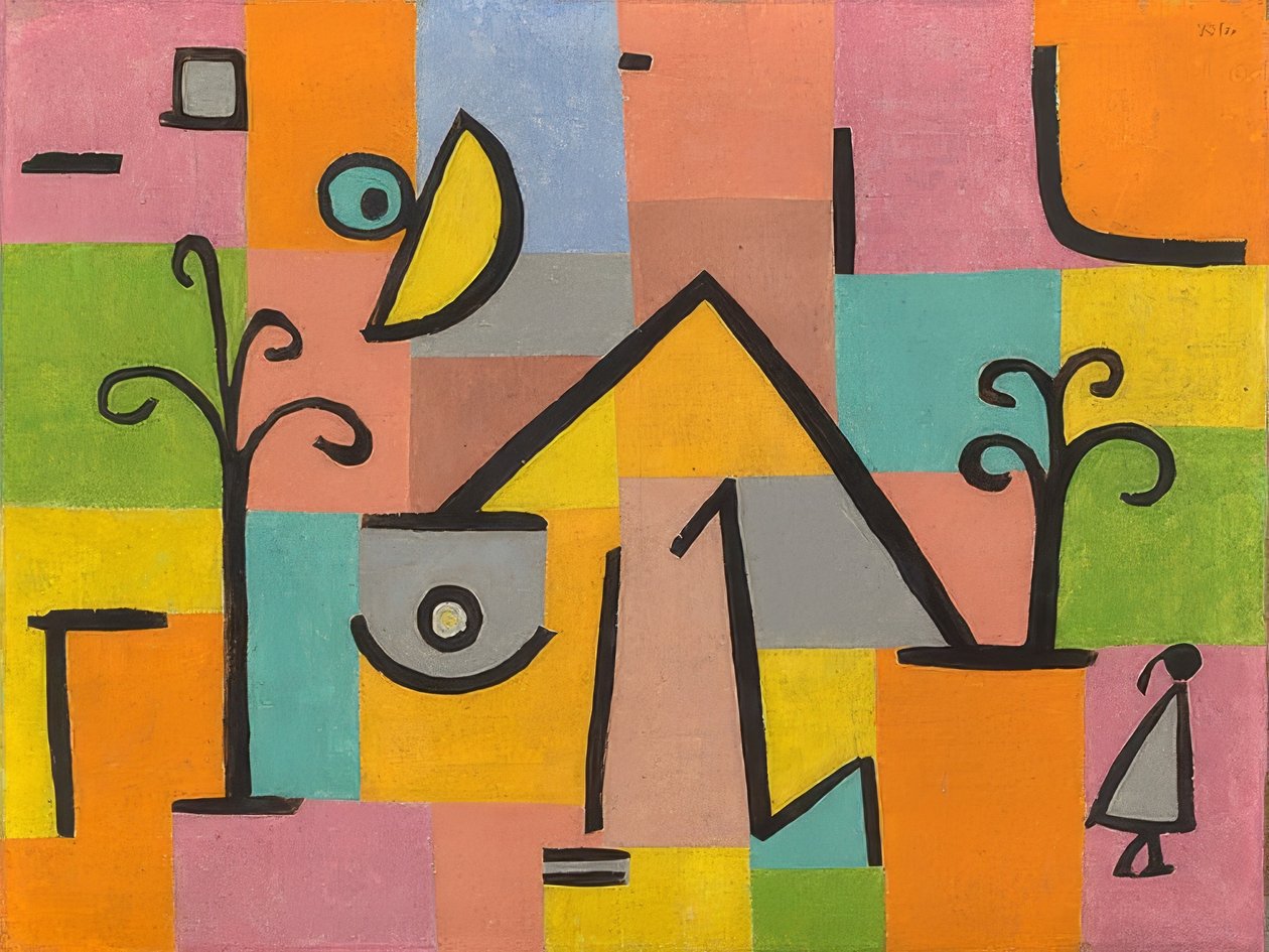 Itämaista. 1938 tekijältä Paul Klee