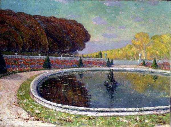 Grand Bassin (öljy kankaalle) tekijältä Paul Leduc