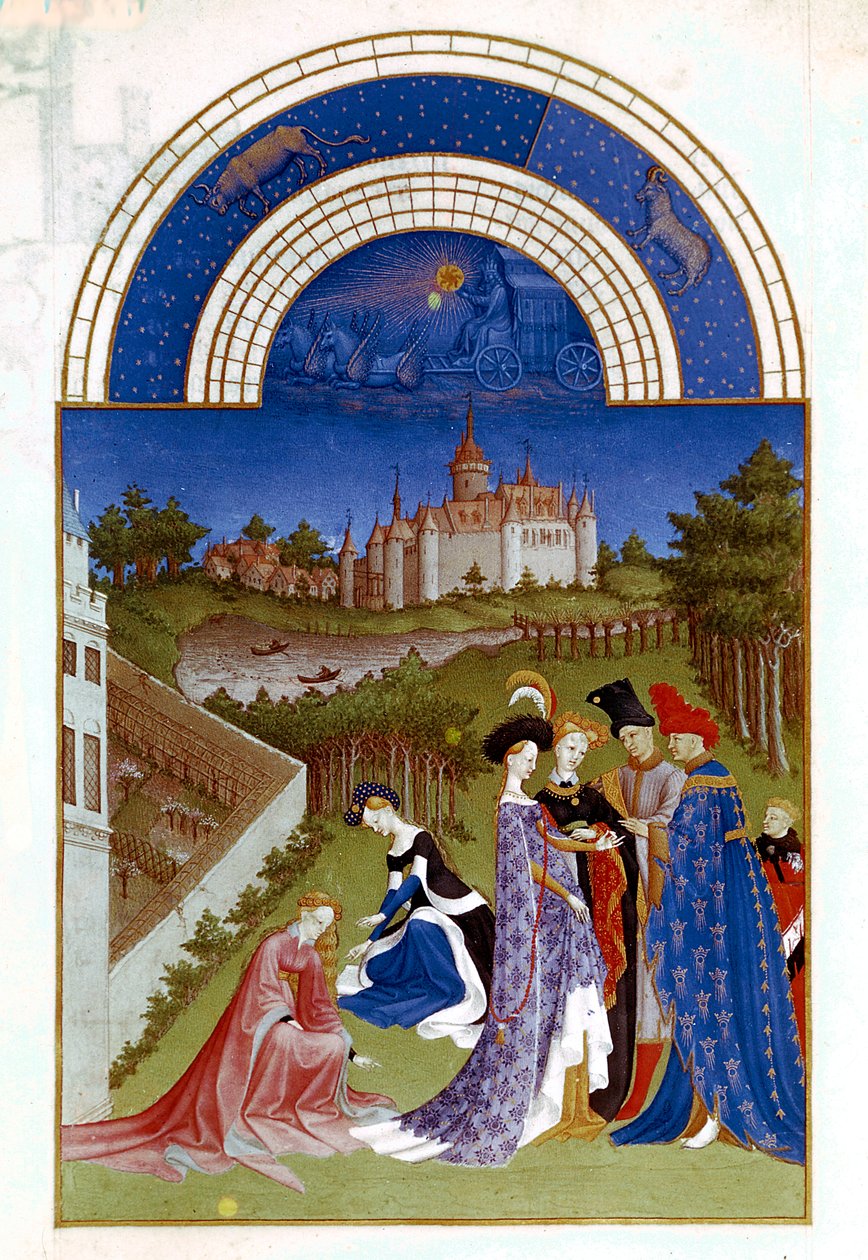 huhtikuuta 1412-1416 tekijältä Paul Limbourg
