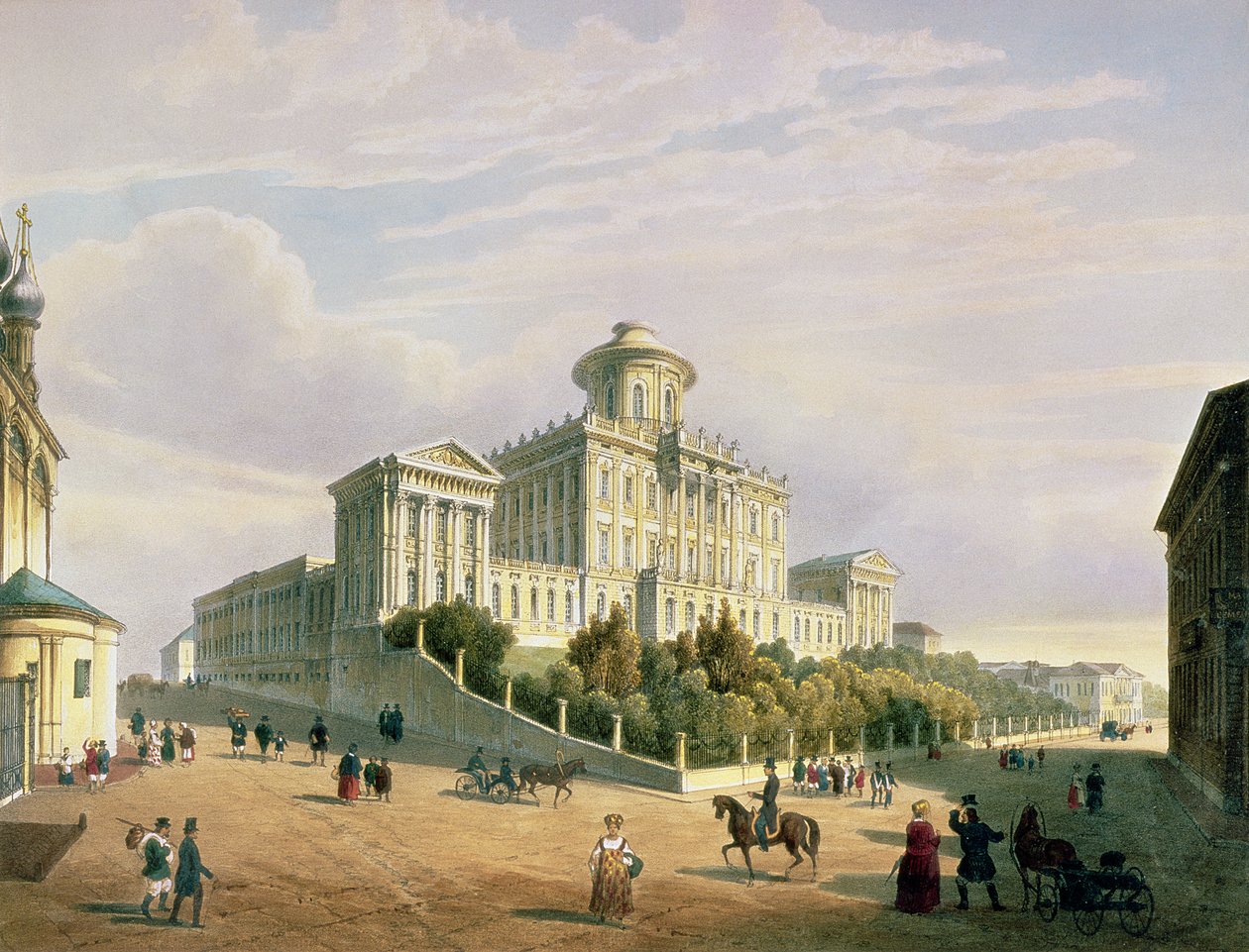 Paškovin talo (aateliston instituutti), 1830-luku tekijältä Paul Marie Roussel