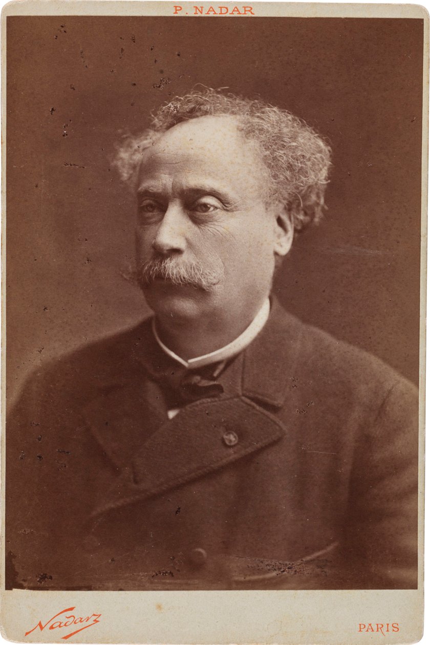 Alexandre Dumas, poika 1824-1895, n. 1886. tekijältä Paul Nadar