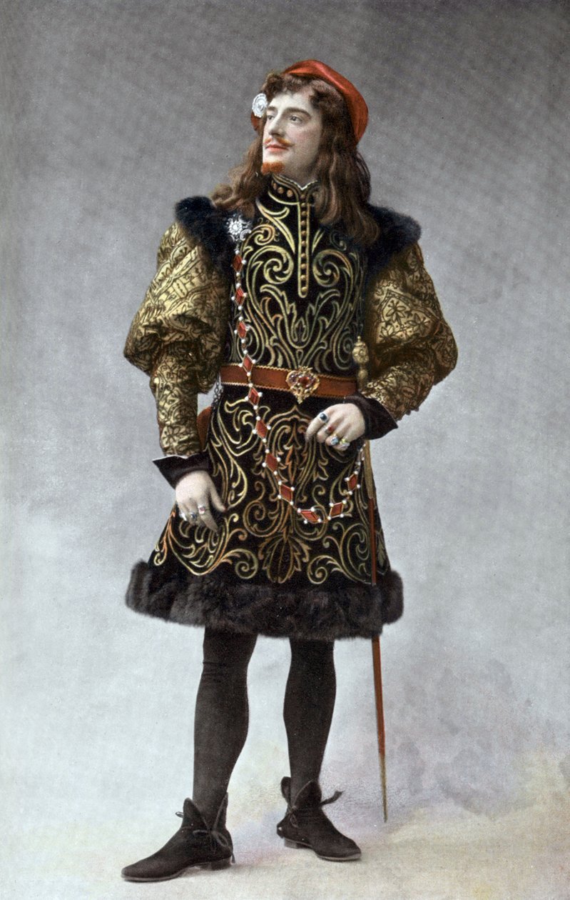 Ranskalainen koomikko Jean Perier (1869-1954) Giorgio d