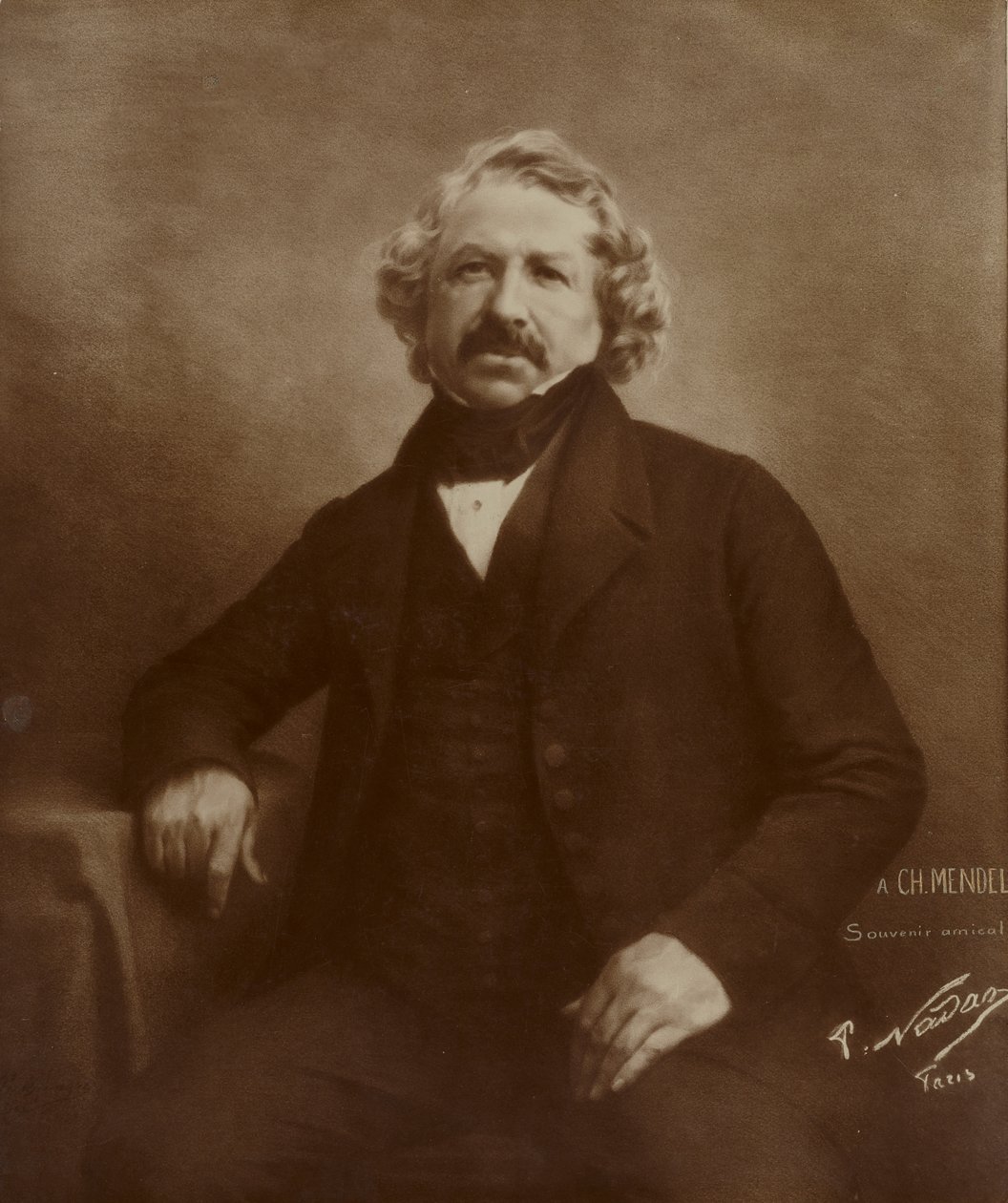 [Daguerren muotokuva] tekijältä Paul Nadar