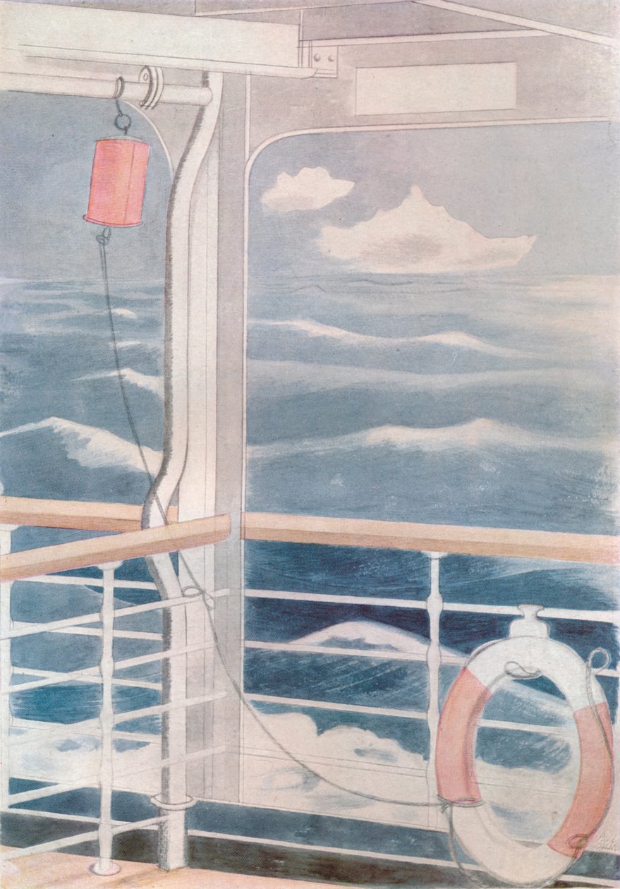 Atlantin valtameri, 1900-luku 1932 tekijältä Paul Nash