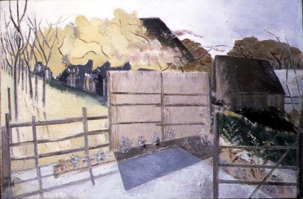 Syksyinen maisema tekijältä Paul Nash
