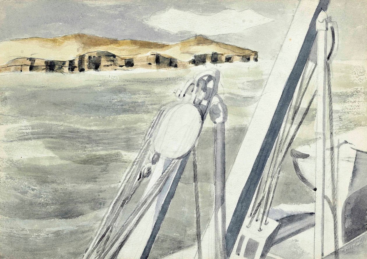 Rannikko lähellä Gibraltaria tekijältä Paul Nash