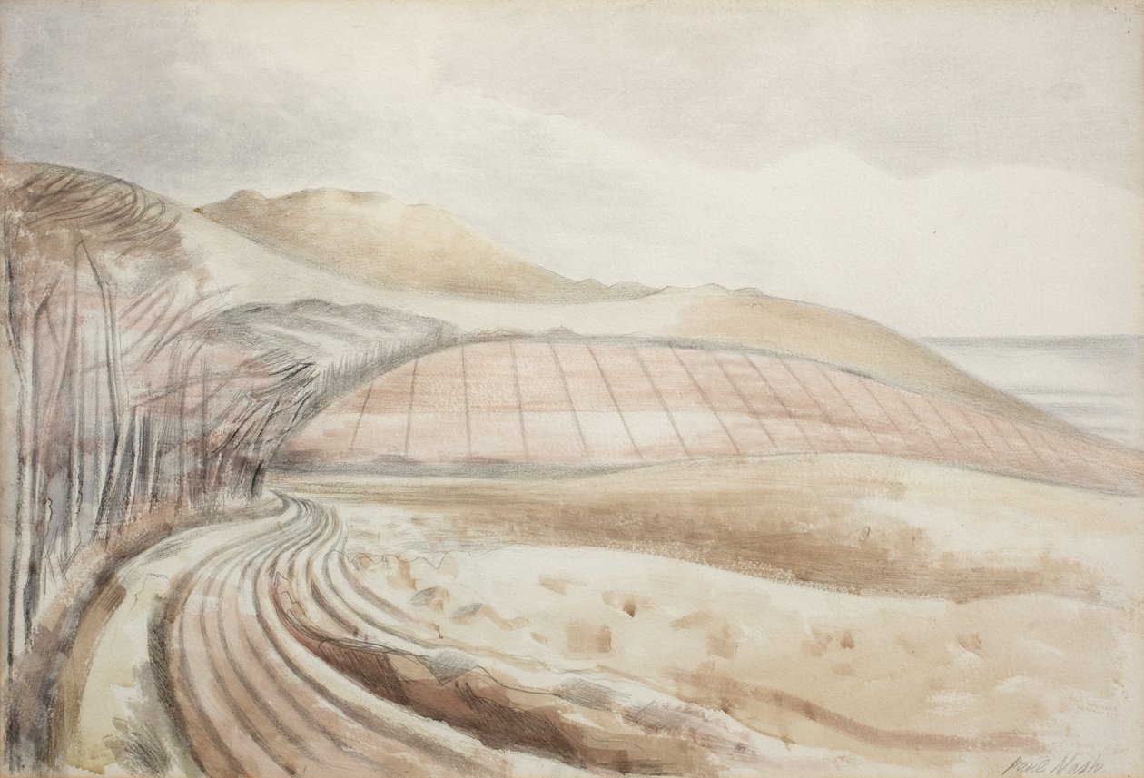 Dorsetin maisema tekijältä Paul Nash