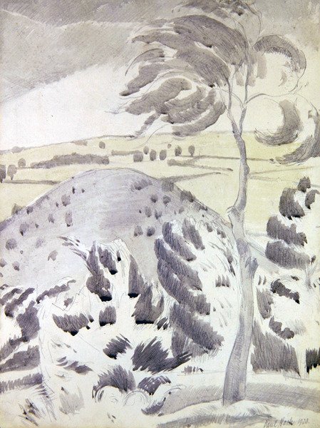 Mäki ja puu tekijältä Paul Nash