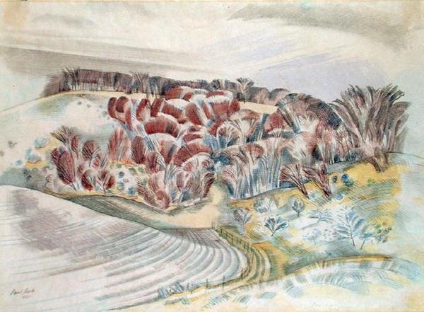 Maisema tekijältä Paul Nash
