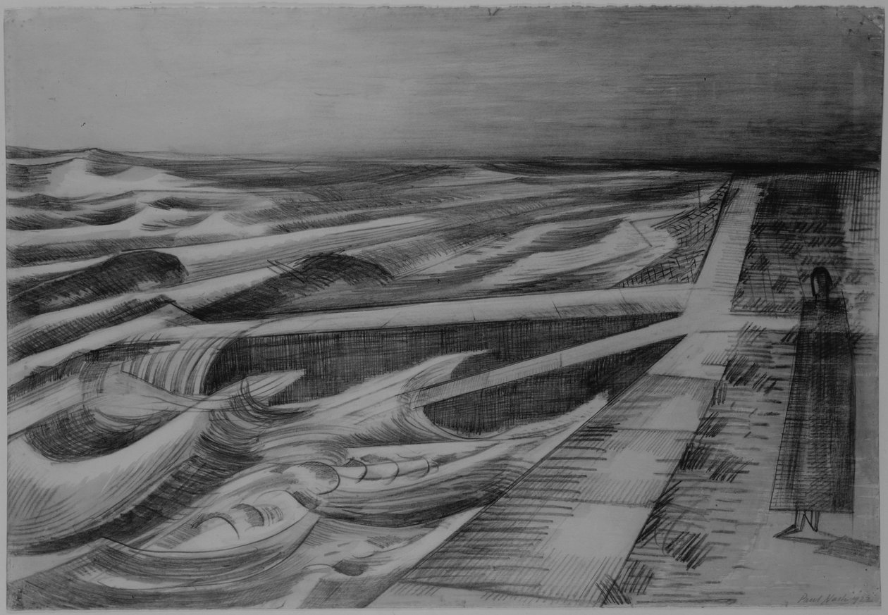 Night Tide, Dymchurch tekijältä Paul Nash