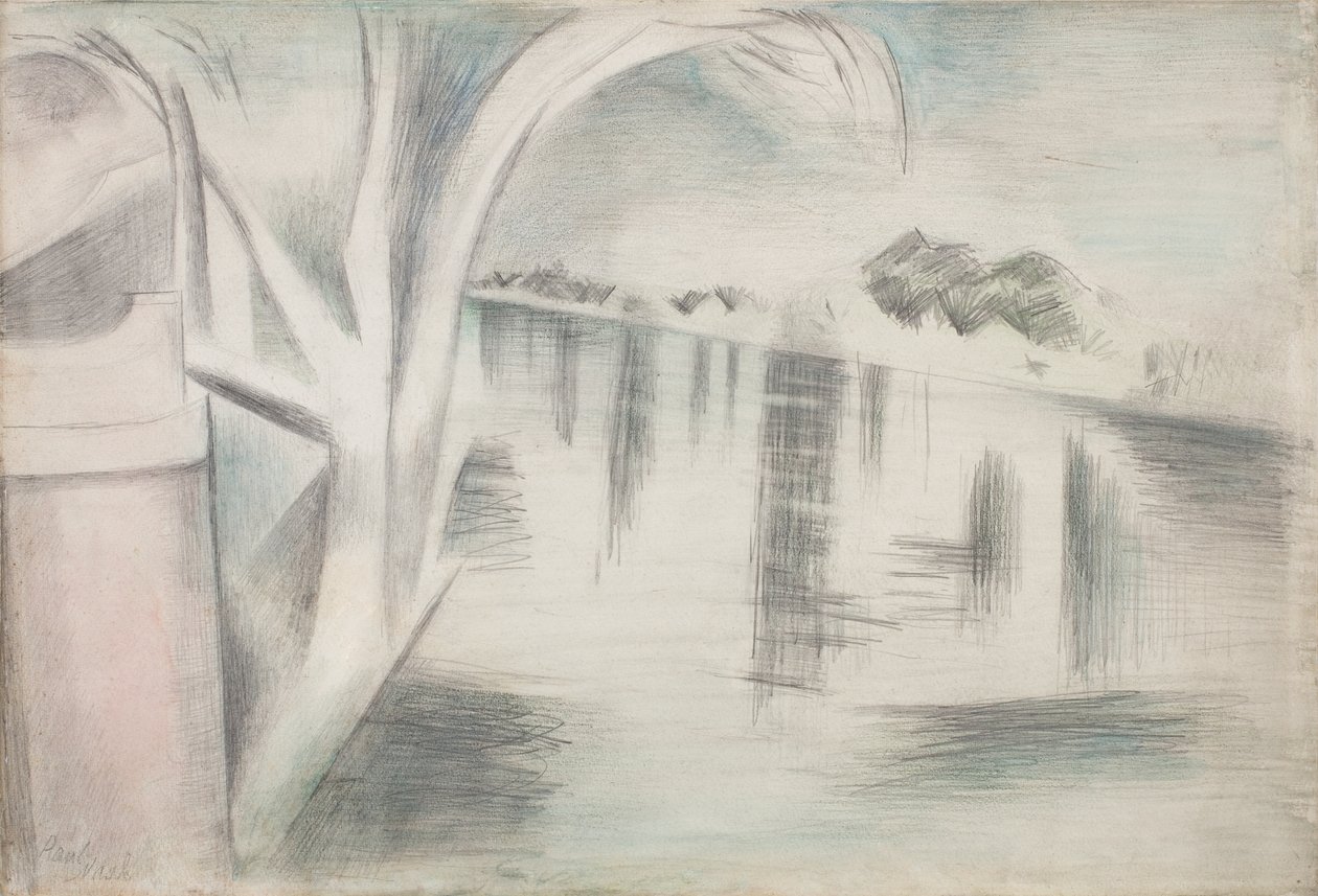 Joki ja puut tekijältä Paul Nash