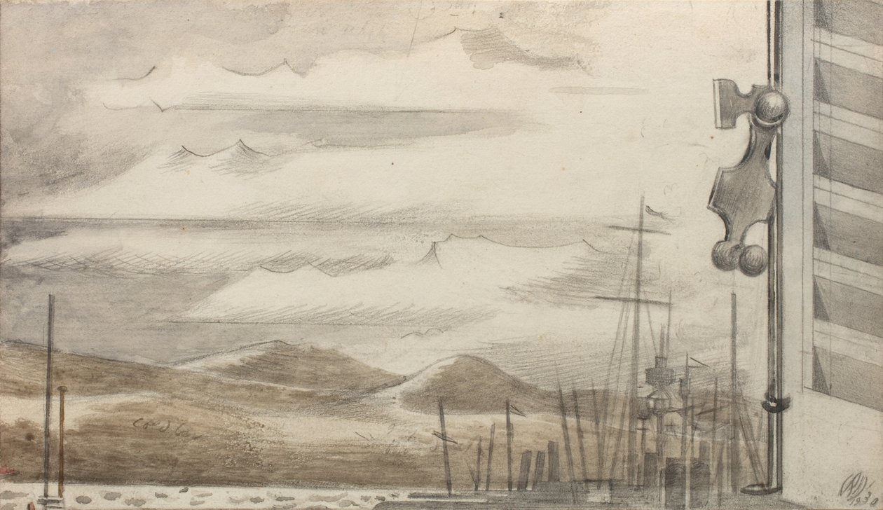 Laivasto Toulonissa nro 1 tekijältä Paul Nash