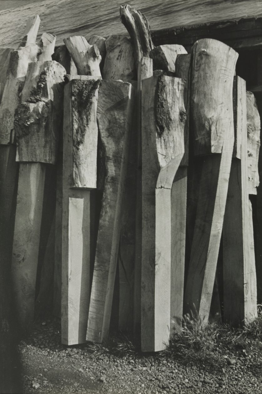 Toteemit, vanha telakka, ruis tekijältä Paul Nash