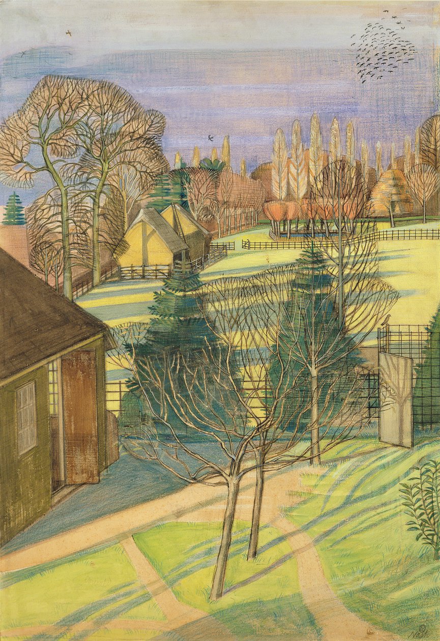 Talvimaisema tekijältä Paul Nash
