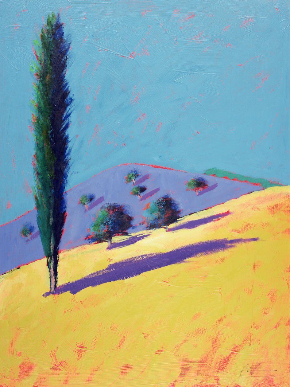 Golden Valley (akryyli kortilla) tekijältä Paul Powis