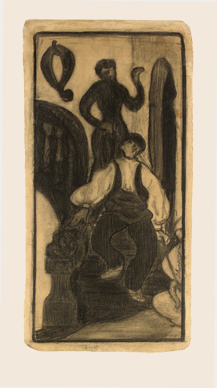 Staircase an Inn, Baskimaa, 1893 tekijältä Paul Elie Ranson