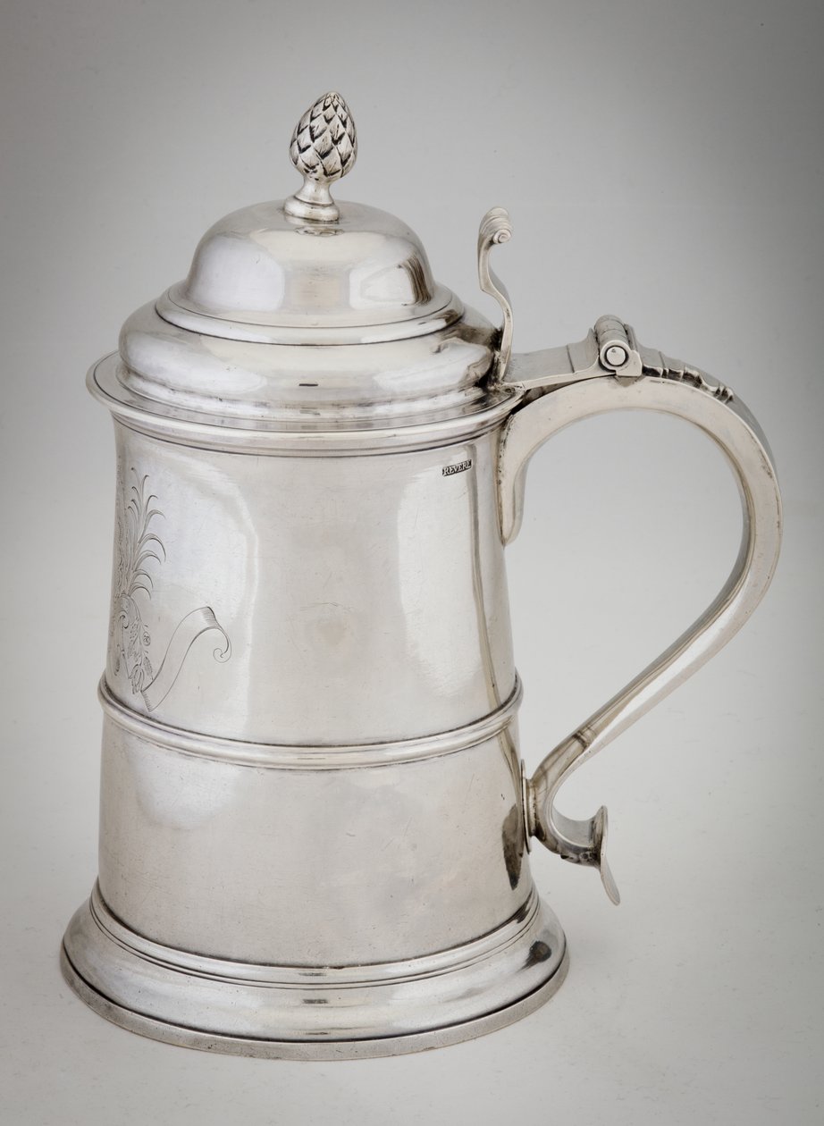 Tankard, 1773 tekijältä Paul Revere
