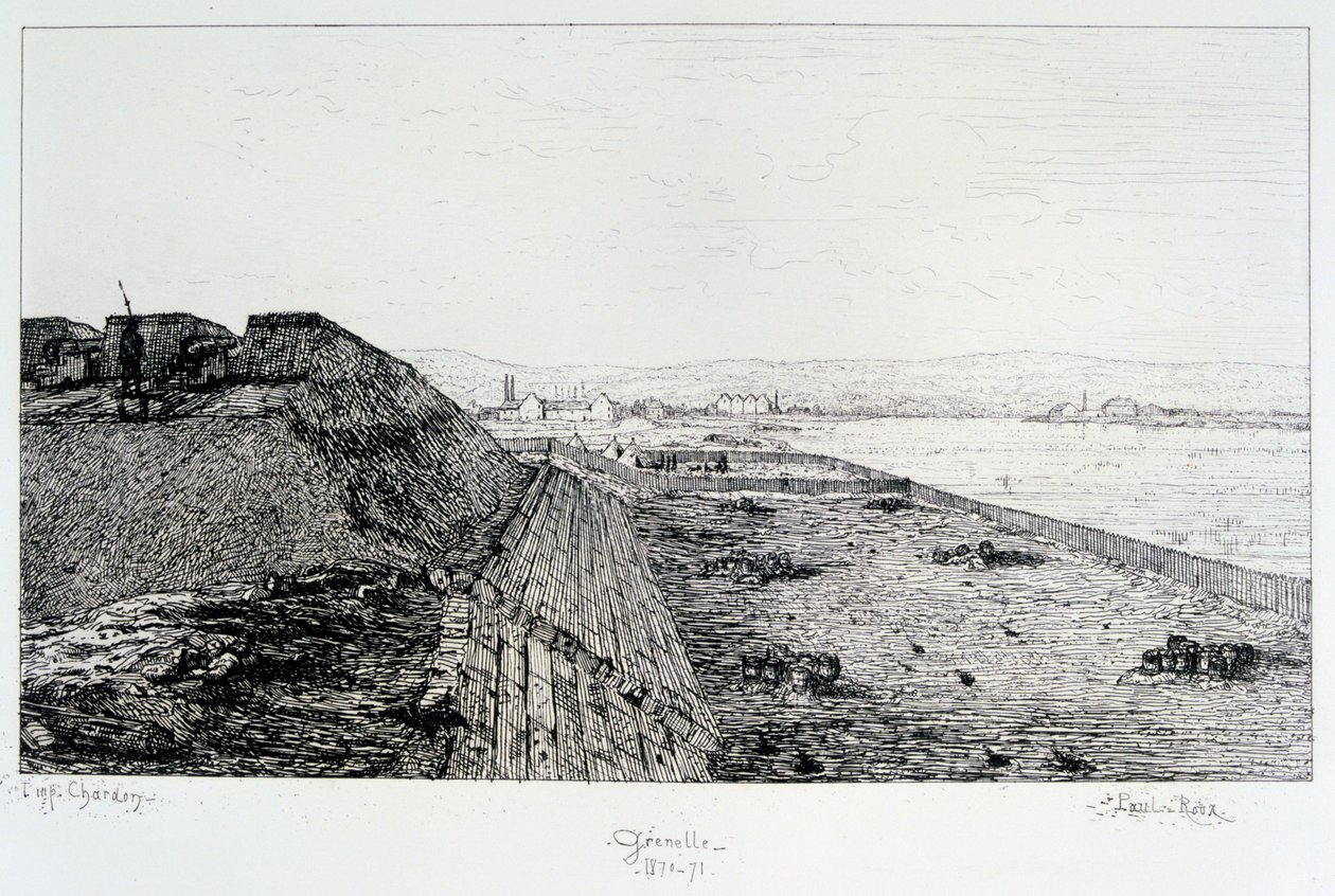 Grenelle, Pariisin voitot, 1870-1871 tekijältä Paul Roux