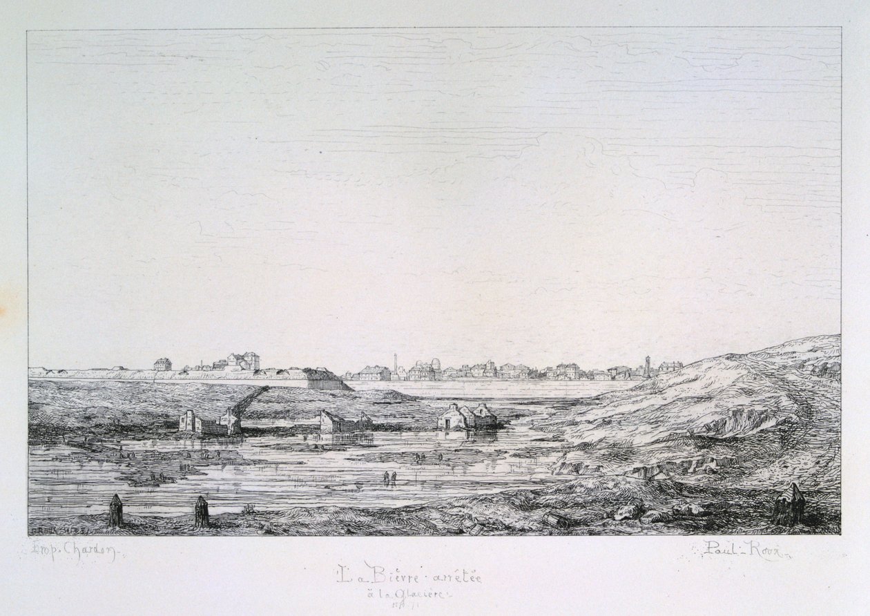 Pariisin piiritys 1870-1871 tekijältä Paul Roux