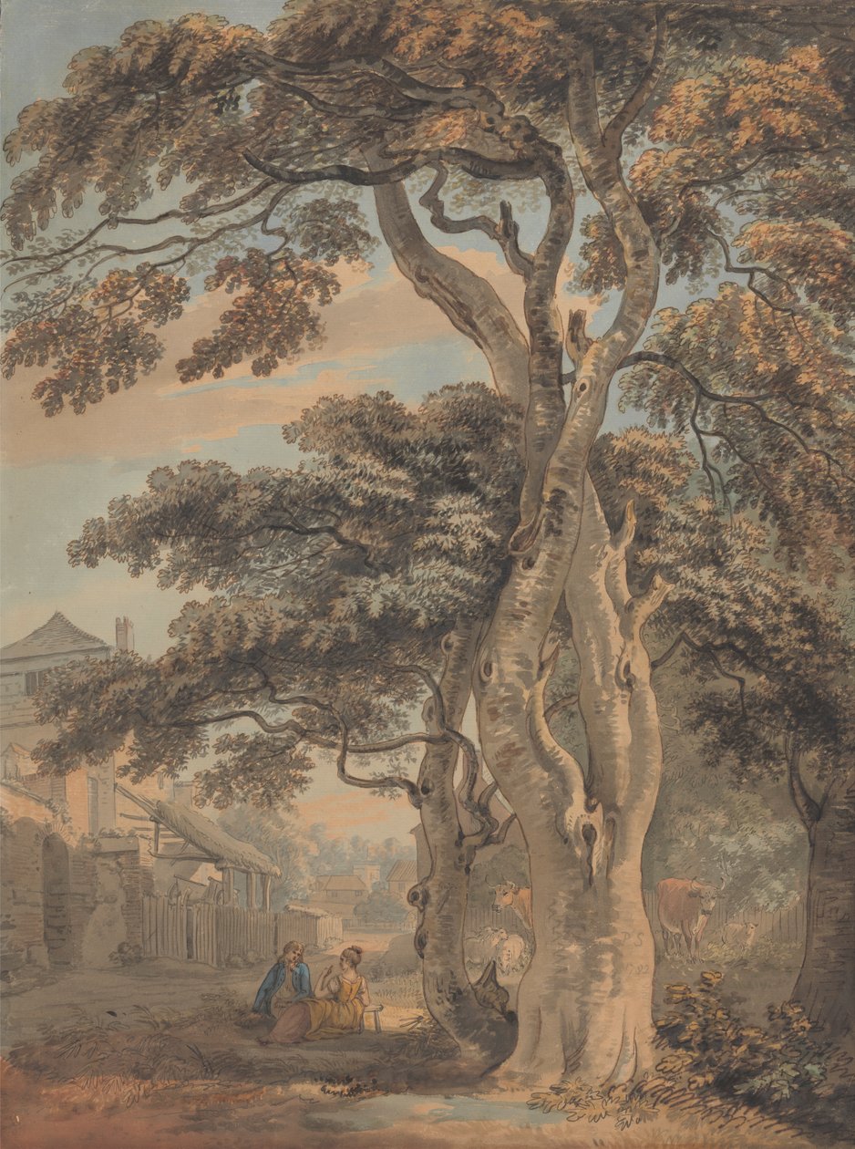 Pari pihalla tekijältä Paul Sandby