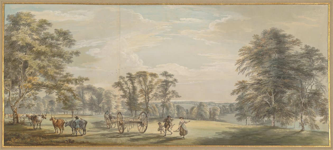 Aamunkoitto Luton Parkissa tekijältä Paul Sandby