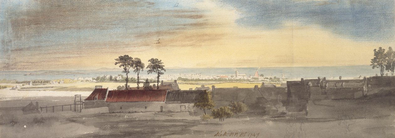 Leith, 1747 tekijältä Paul Sandby