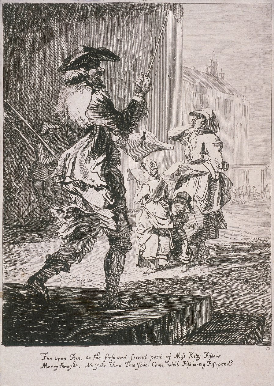 Artistes de carrer, Cries of London, 1760 finlandès tekijältä Paul Sandby