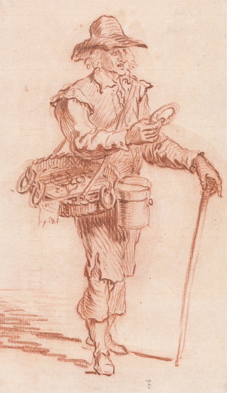 Kiertelevä Pedlar tekijältä Paul Sandby
