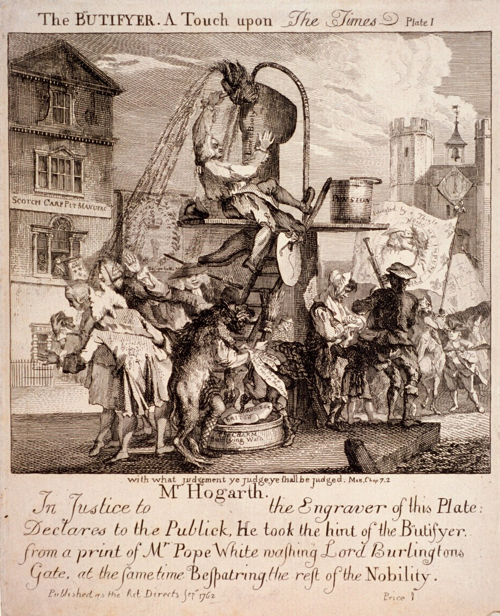 William Hogarth, 1762 tekijältä Paul Sandby
