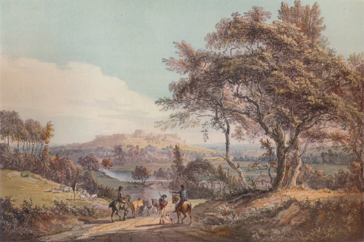 Windsor, 1785 tekijältä Paul Sandby