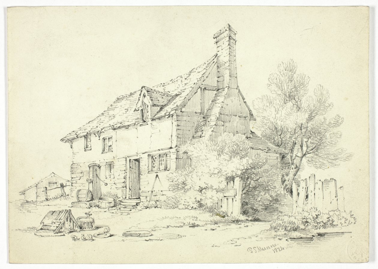 Maaseutumökki tekijältä Paul Sandby Munn