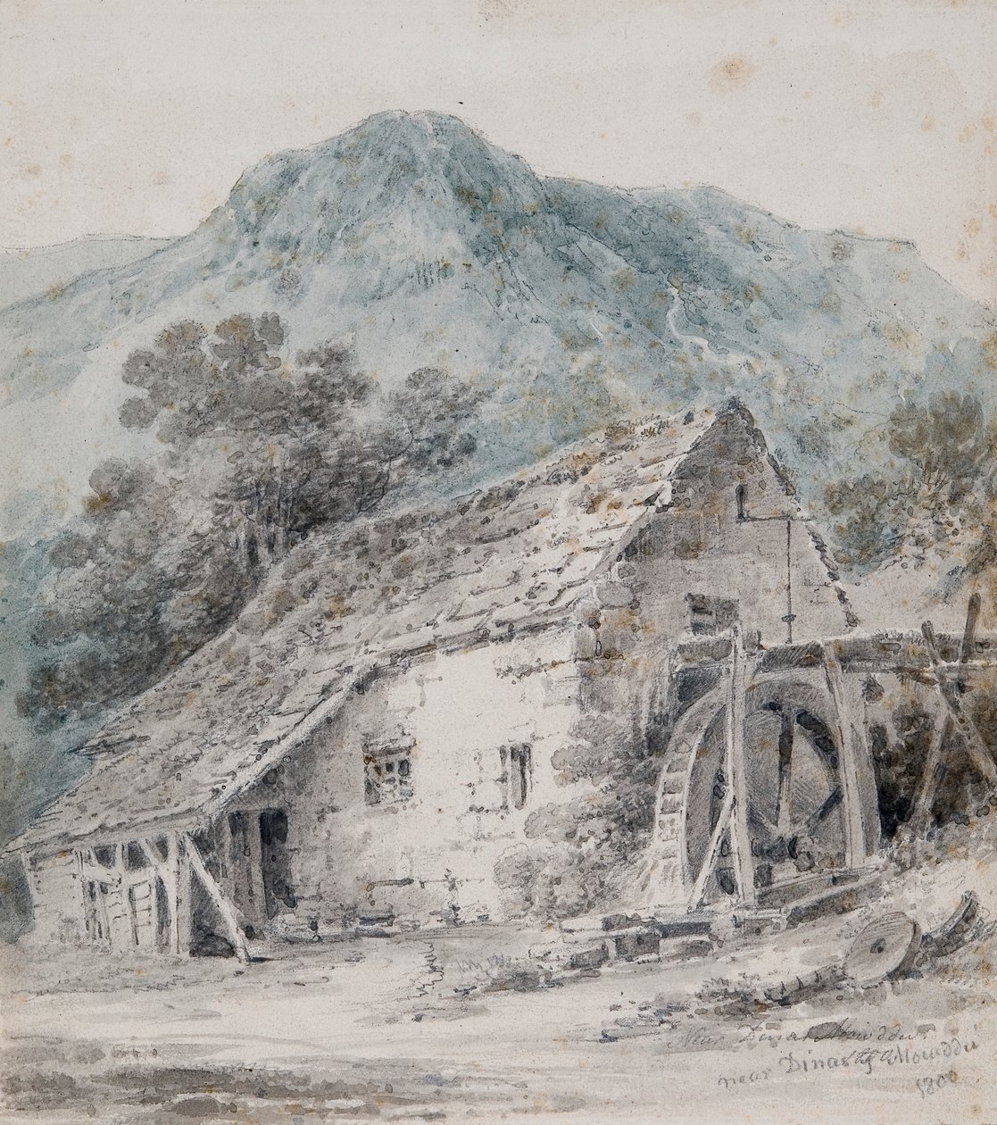 Lähellä Dinas Mawddwyä tekijältä Paul Sandby Munn