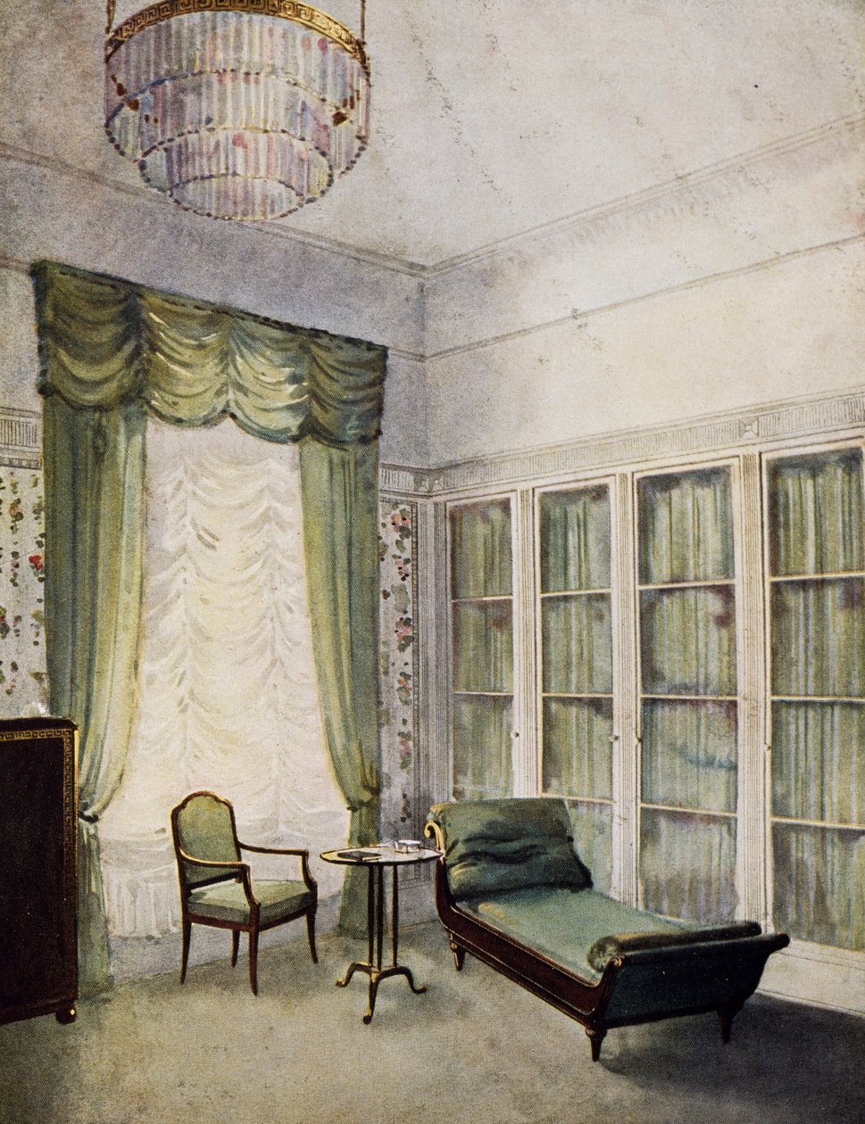 Istuma-alue, 1900-luvun alku, Paul Schultze-Naumburg (akvarelli). tekijältä Paul Schultze Naumburg