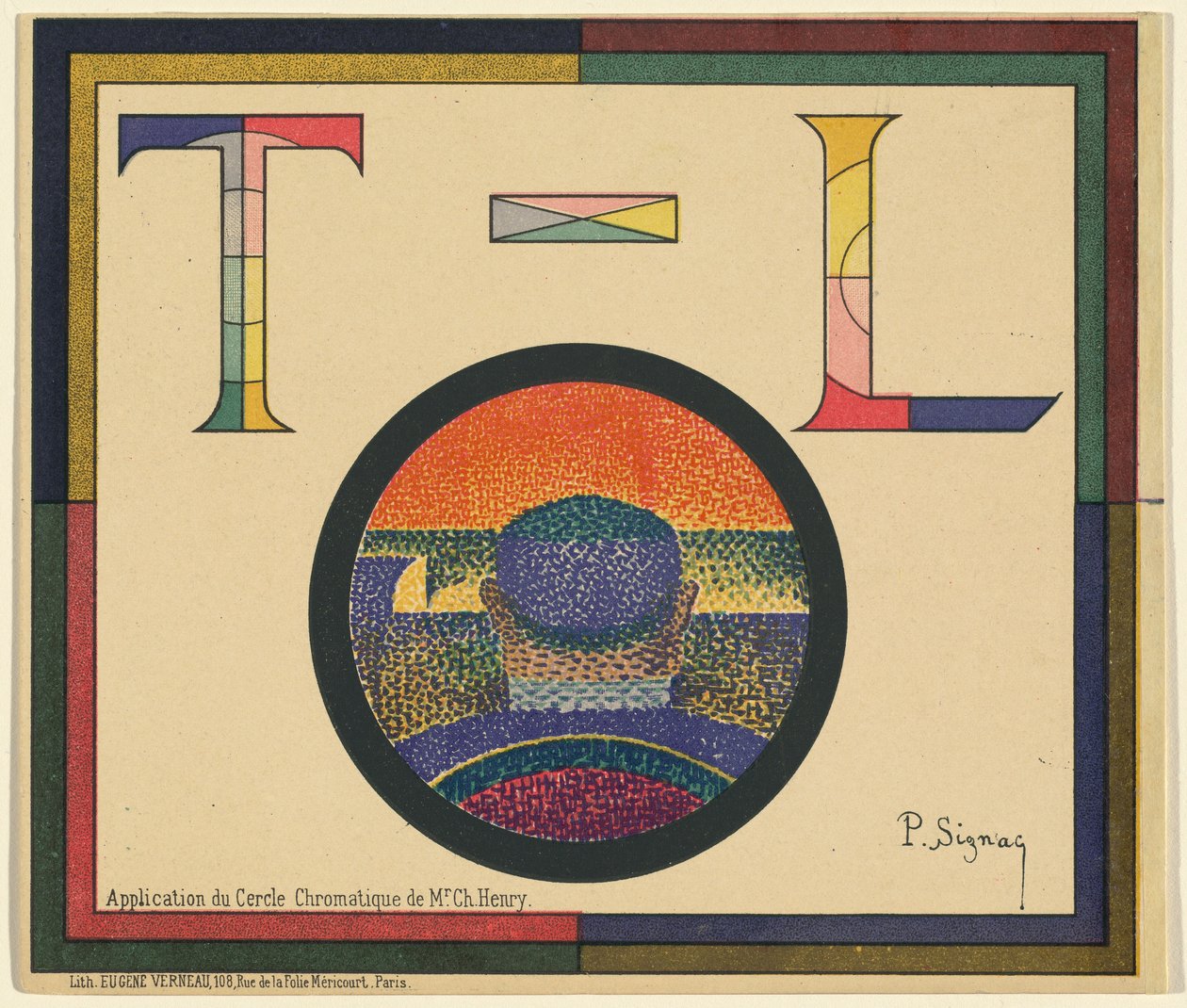 Aplicació del Cercle Cromàtic del Sr. Ch. Henryfinnish tekijältä Paul Signac