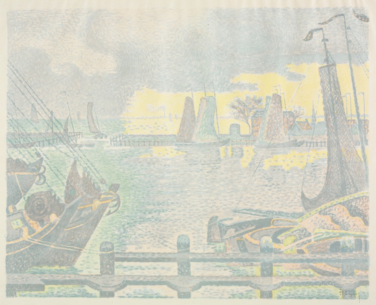 Veneitä Flushingissa tekijältä Paul Signac