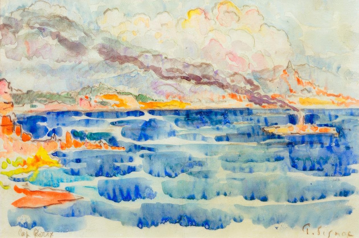Cap Roux tekijältä Paul Signac